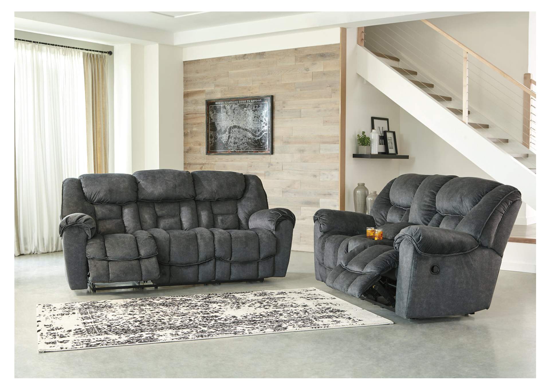Capehorn Reclining Sofa and Loveseat Mueblería Ashley