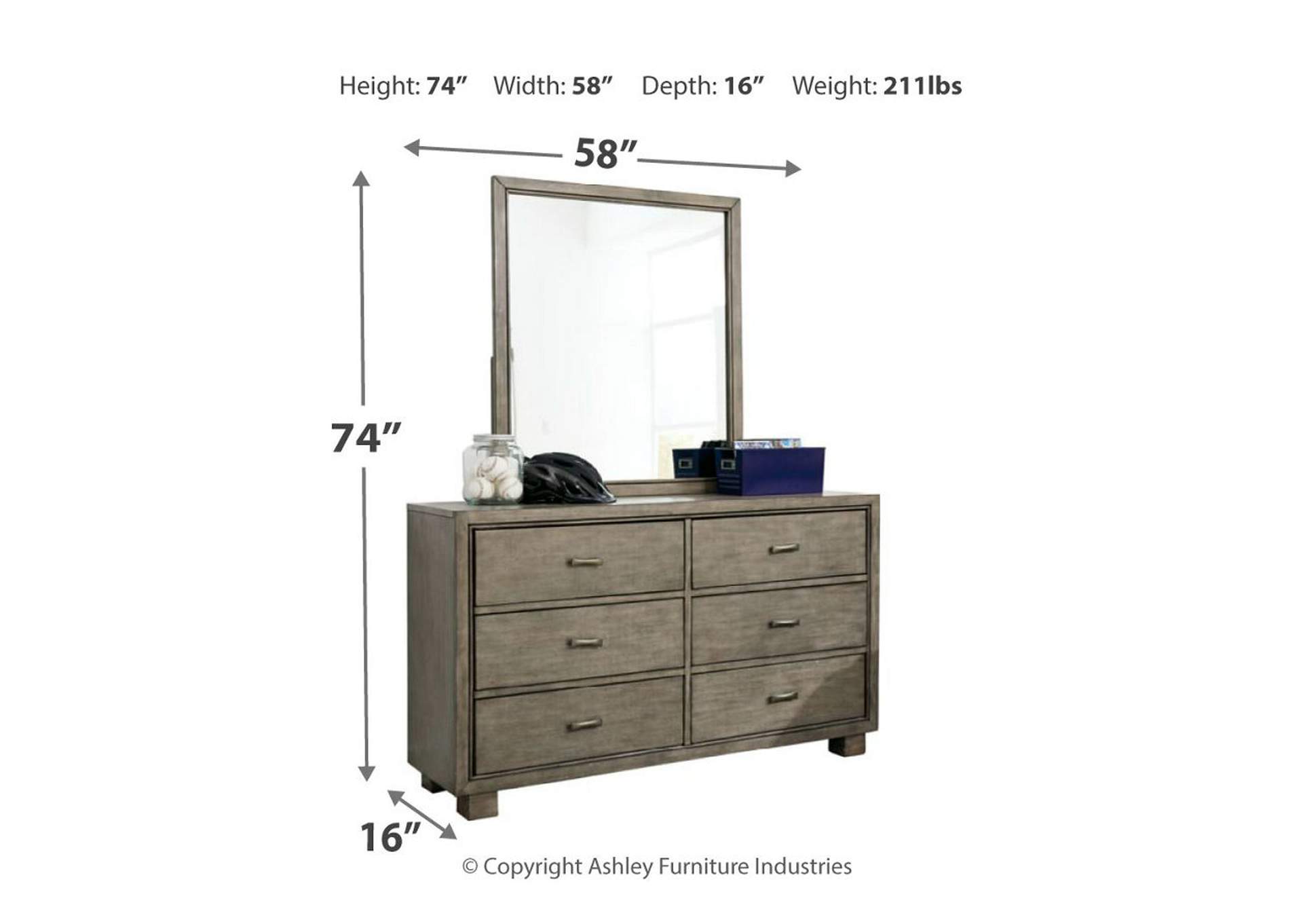 Mirror Ashley Furniture Home, Mirror Dresser Ashley Furniture