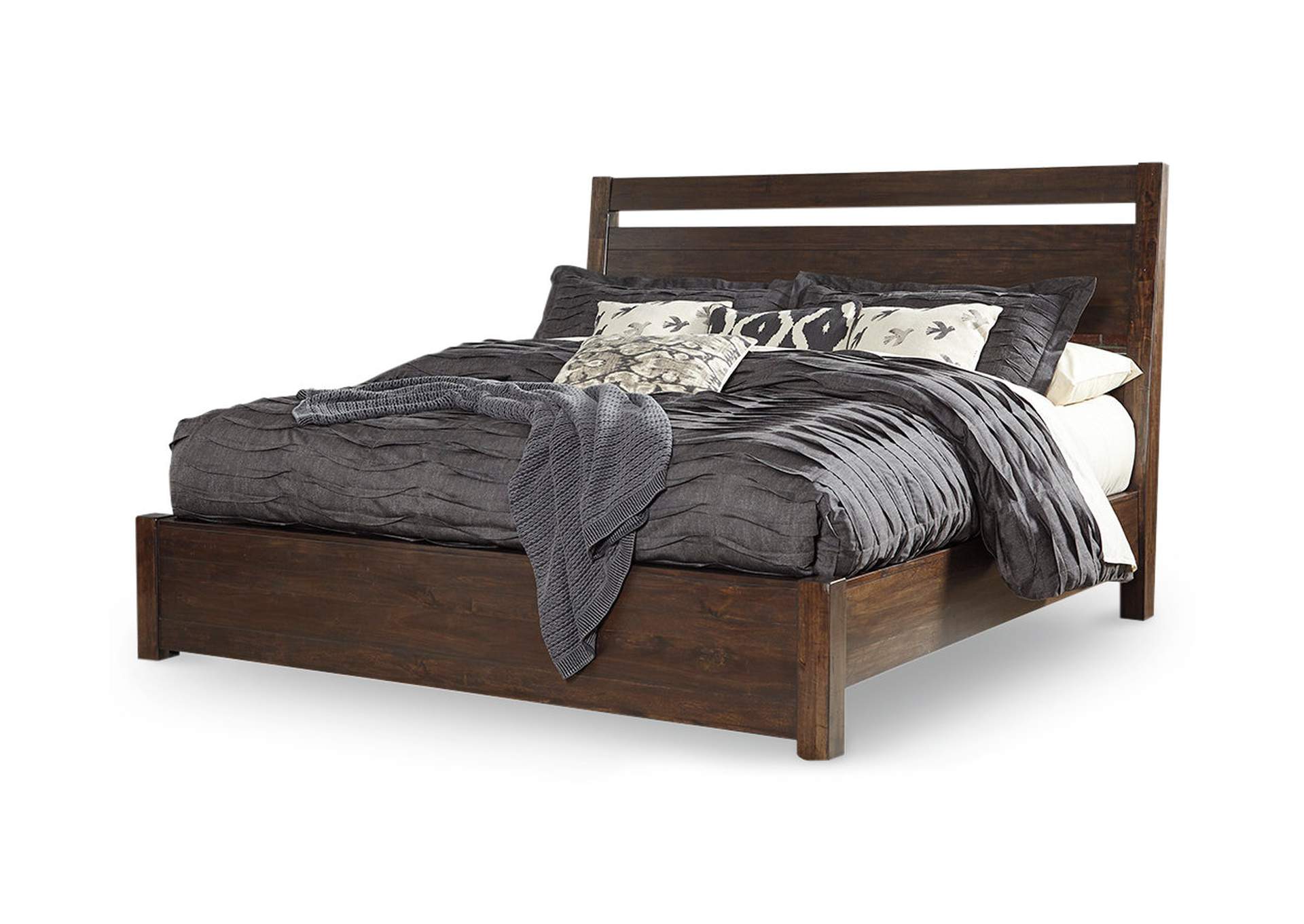 Brown/Beige Starmore King Panel Bed