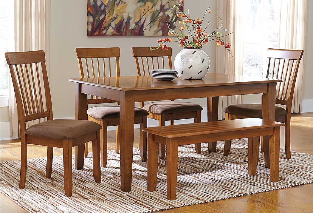 Berringer Dining Table And 4 Chairs, Berringer Dining Room Chairs