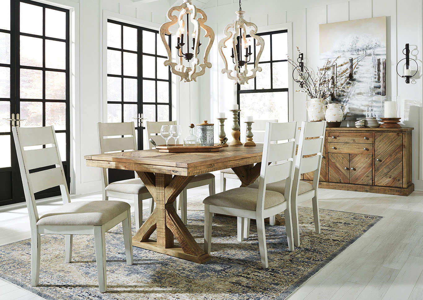 Grindleburg Rectangular Dining Room Table Ashley Furniture Homestore Independently Owned And Operated By Johnny S Furniture Group