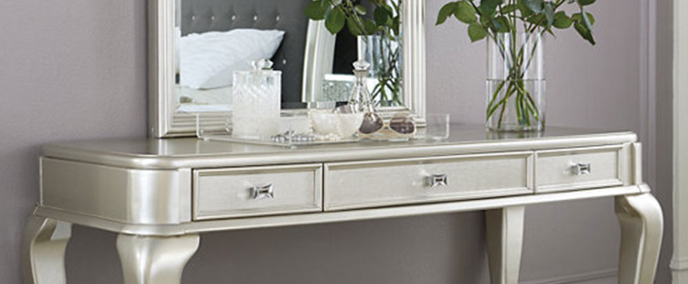 Bedroom Vanity Sets Perfectly Combine, Kaslyn Vanity And Mirror With Stool
